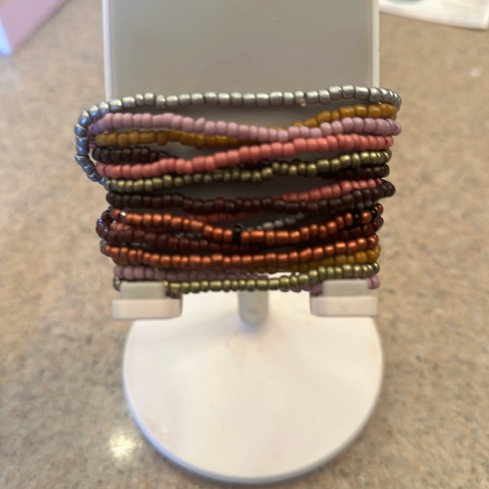 💍Stretchy Beaded Anklet/Bracelet Set💍